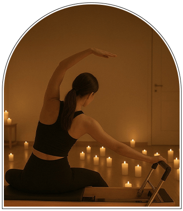 gyertyafényes streching óra Dabason