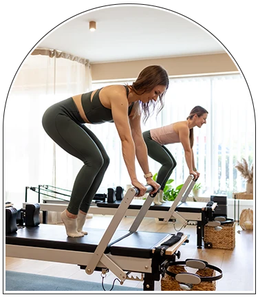 Reformer pilates óra Dabason